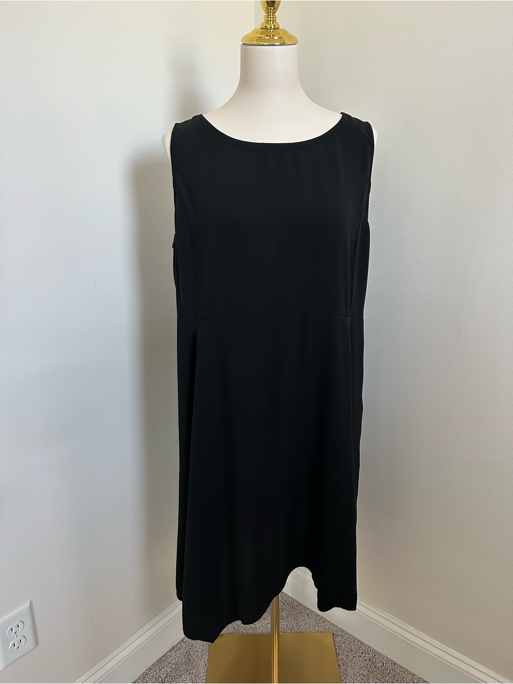 Eileen Fisher Silk Asymmetrical Dress